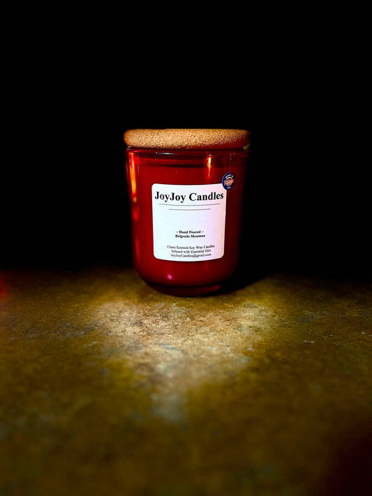 12 oz  Red Jar